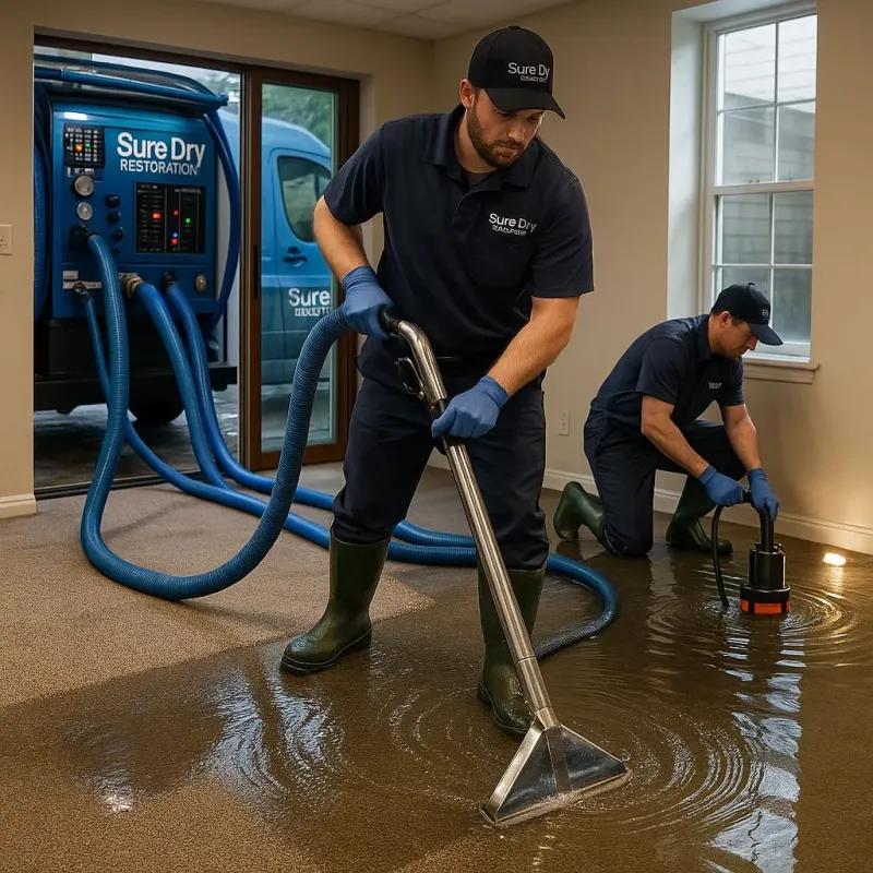 Water Extraction and Removal process in Wintersville, OH